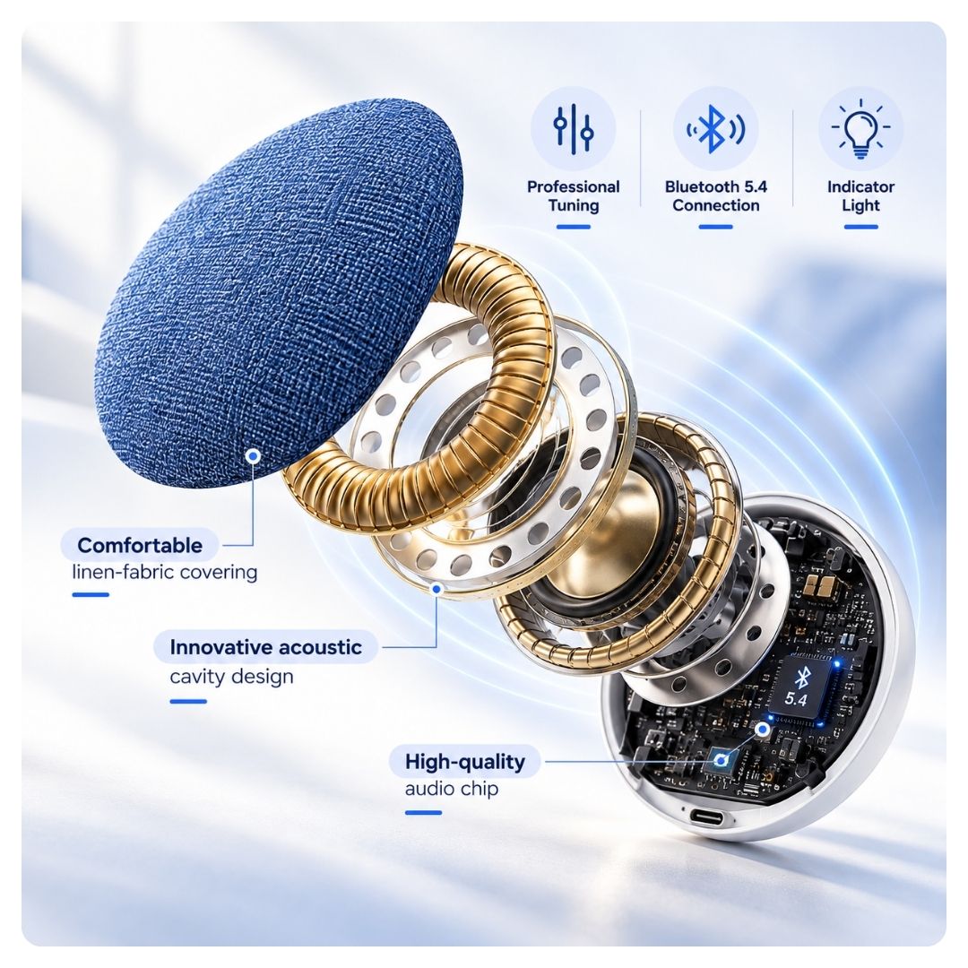 Bluetooth Portable Pillow Speaker