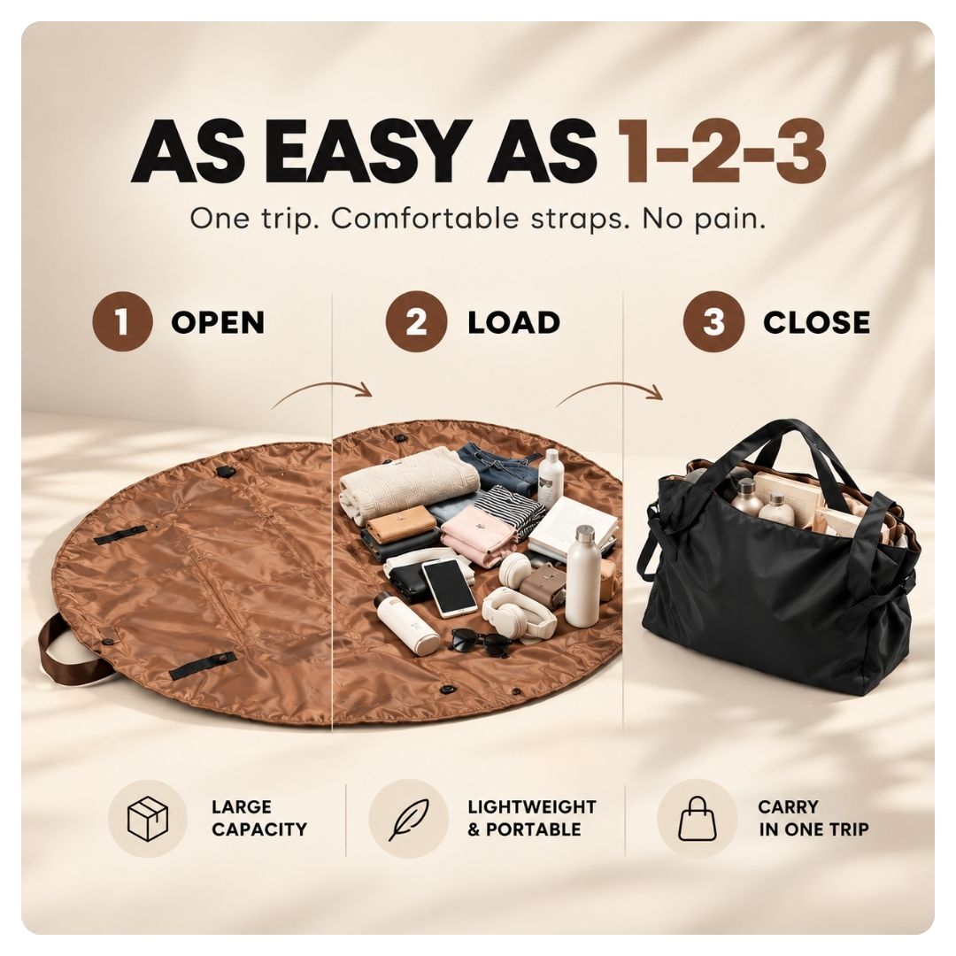 AllDay Foldable Tote Bag